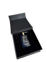 Wisiorek Peaked Rectangle 40 mm Blue Silver ZILVANO — 8