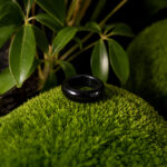 801-05.jpg Ring aus Mooreiche in Harz – glatter schwarzer Bandring – ZILVANO
