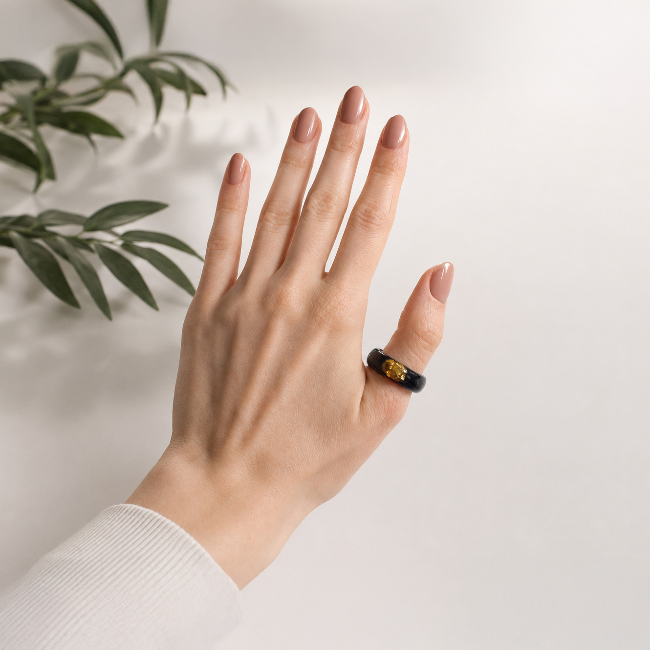 Résine de joaillerie transparente – détail